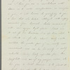 Isabella Alderson to Jane Porter, autograph letter signed