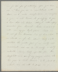 Isabella Alderson to Jane Porter, autograph letter signed