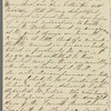 Eliza Porter to Jane Porter, autograph letter signed