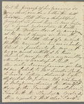 Eliza Porter to Jane Porter, autograph letter signed