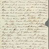 Sir Andrew Halliday to Jane Porter, autograph letter signed