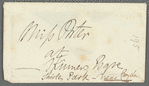 Lady Charlotte Bury to Jane Porter, autograph letter signed