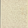 Sir James Campbell to Jane Porter, autograph letter signed