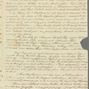 Sir James Campbell to Jane Porter, autograph letter signed