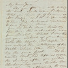 Anna Middleton to Jane Porter, autograph letter signed