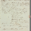 Anna Middleton to Jane Porter, autograph letter signed