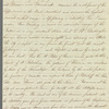 James Johnstone to Mary Skinner, letter (copy)