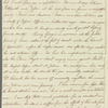 James Johnstone to Mary Skinner, letter (copy)