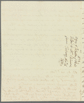 James Johnstone to Mary Skinner, letter (copy)