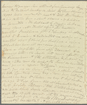 Mary Skinner to Jane Porter, autograph letter signed