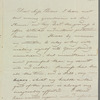 Karl Hummelauer to Jane Porter, autograph letter signed
