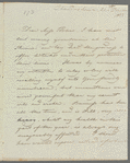 Karl Hummelauer to Jane Porter, autograph letter signed