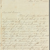 Eliza Porter to Jane Porter, autograph letter signed