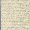 Eliza Porter to Jane Porter, autograph letter signed