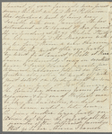 Eliza Porter to Jane Porter, autograph letter signed