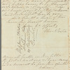 Eliza Porter to Jane Porter, autograph letter signed