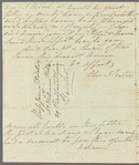 Eliza Porter to Jane Porter, autograph letter signed