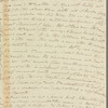 Mary Skinner to Jane Porter, autograph letter signed