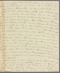 Mary Skinner to Jane Porter, autograph letter signed