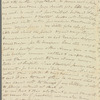 Mary Skinner to Jane Porter, autograph letter signed