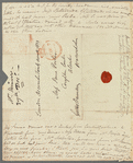 Mary Skinner to Jane Porter, autograph letter signed