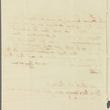 Sir James Emerson Tennent to Jane Porter, autograph letter third person