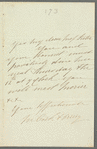 Mary Boyle, Lady Cork to Jane Porter, autograph letter signed