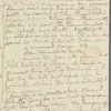 Lady Charlotte Bury to Jane Porter, autograph letter signed