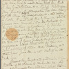 Lady Charlotte Bury to Jane Porter, autograph letter signed