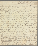 Julia Errington to Robert Ker Porter, autograph letter signed