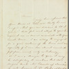H. L. Meijer to Jane Porter, autograph letter signed
