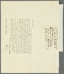 William Henry Woods to Sarah Booth, autograph letter signed