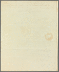 Jane Porter, annotation on printed leaflet