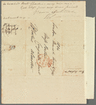 Mary Skinner to Jane Porter, autograph letter signed