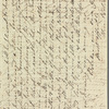 Eliza Porter to Jane Porter, autograph letter signed