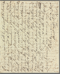 Eliza Porter to Jane Porter, autograph letter signed