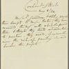 Saunders and Otley to Jane Porter, letter third person