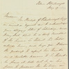 Marianne Marsh to Jane Porter, autograph letter signed