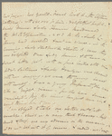 Mary Skinner to Jane Porter, autograph letter signed