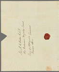 John Ranking to Robert Ker Porter, autograph letter signed