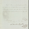 Hammersley and Co. to Jane Porter, letter third person