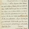 Henry Angelo to Jane Porter, autograph letter signed