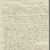 Angharad Llwyd to Margaret Holford, letter signed (copy)