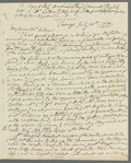 Angharad Llwyd to Margaret Holford, letter signed (copy)