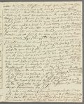 Angharad Llwyd to Margaret Holford, letter signed (copy)