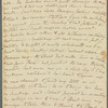 Mary Skinner to Jane Porter, autograph letter signed
