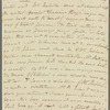 Mary Skinner to Jane Porter, autograph letter signed