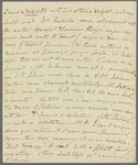 Mary Skinner to Jane Porter, autograph letter signed
