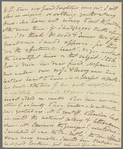 Mary Skinner to Jane Porter, autograph letter signed