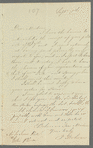 [F.?] Bolivar to Jane Porter, autograph letter signed